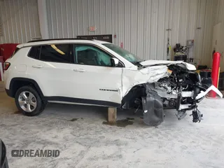 2018 Jeep Compass Latitude with VIN 3C4NJCBB3JT502380, listed as a IAAI auction lot 42144953 with Not provided miles and . Bid and sale history available at DreamBid. Image 12.