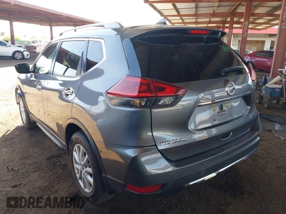 2019 Nissan Rogue SL with VIN 5N1AT2MT2KC809606, listed as a IAAI auction lot 41969756 with 97,549 mi miles and . Bid and sale history available at DreamBid. Image 3.