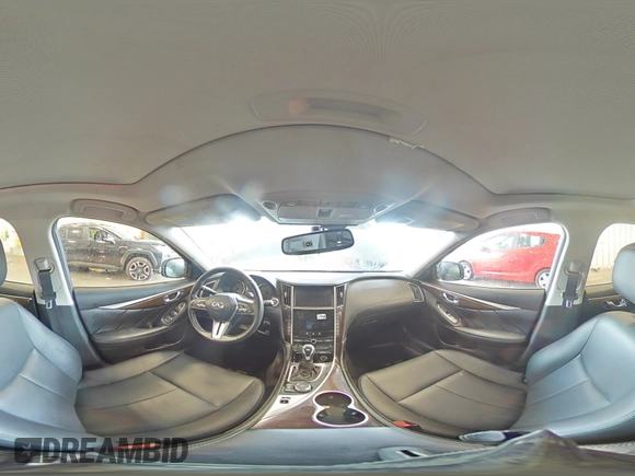 2019 Infiniti Q50 Luxe с VIN JN1EV7AR5KM553643, выставлен на аукционе Copart как лот 56404945 с пробегом 28 815 миль миль и Списание • Salvage title. История ставок и продаж доступна на DreamBid. Изображение 14.