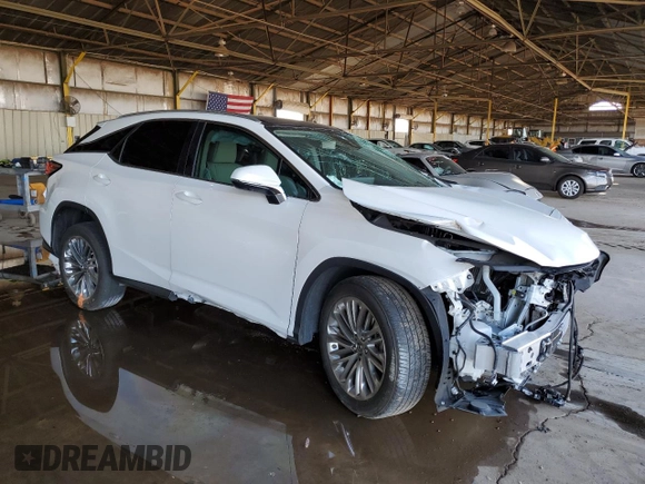2020 Lexus RX 350 with VIN 2T2JZMAA9LC168816, listed as a Copart auction lot 59040685 with 17,035 mi miles and Salvage title. Bid and sale history available at DreamBid. Image 4.