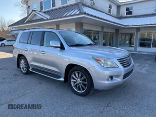 2011 Lexus LX 570 with VIN JTJHY7AX0B4079923, listed as a IAAI auction lot 41479800 with 289,477 mi miles and . Bid and sale history available at DreamBid. Image 1.