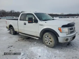 2013 Ford F-150 XL with VIN 1FTFX1CT9DFD39618, listed as a Copart auction lot 42600395 with 99,380 mi miles and Clean Title. Bid and sale history available at carsss.com. Image 4.