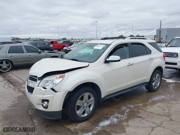2015 Chevrolet Equinox LTZ with VIN 1GNFLHEK4FZ125377, listed as a IAAI auction lot 41030883 with 103,487 mi miles. Bid and sale history available at carsss.com. Image 2.