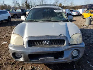 2004 Hyundai Santa Fe GLS with VIN KM8SC73D54U725708, listed as a Copart auction lot 46287865 with 56,032 mi miles and Clean Title. Bid and sale history available at carsss.com. Image 5.