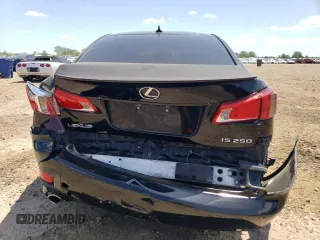 2012 Lexus IS 250 with VIN JTHBF5C25C5180261, listed as a Copart auction lot 62020035 with 157,465 mi miles and Salvage title. Bid and sale history available at DreamBid. Image 6.