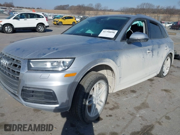 2018 Audi Q5 Premium with VIN WA1ANAFY4J2118996, listed as a IAAI auction lot 41798898 with 136,252 mi miles and . Bid and sale history available at DreamBid. Image 17.