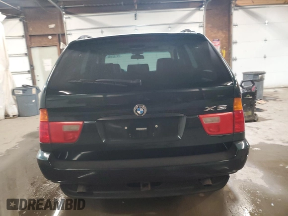2002 BMW X5 3.0i with VIN 5UXFA53512LP32083, listed as a Copart auction lot 79132194 with 154,747 mi miles and Clean Title. Bid and sale history available at carsss.com. Image 6.