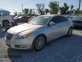 2011 Buick Regal CXL Turbo TO1 с VIN W04GV5EV9B1133848, выставлен на аукционе Copart как лот 53735345 с пробегом 135 711 миль миль и Списание • Salvage title. История ставок и продаж доступна на DreamBid. Изображение 1.