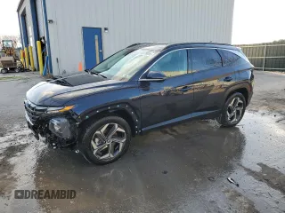 2024 Hyundai Tucson Limited with VIN KM8JECD16RU178815, listed as a Copart auction lot 48139005 with 9,496 mi miles and Salvage Title. Bid and sale history available at carsss.com. Image 1.