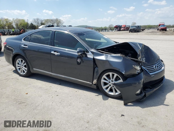 2010 Lexus ES 330 with VIN JTHBK1EG9A2375436, listed as a Copart auction lot 52810245 with 71,046 mi miles and Salvage Title. Bid and sale history available at DreamBid. Image 4.