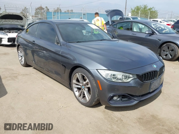 2014 BMW 4 Series 428i with VIN WBA3N7C5XEF718428, listed as a IAAI auction lot 42043910 with 157,686 mi miles and . Bid and sale history available at DreamBid. Image 1.