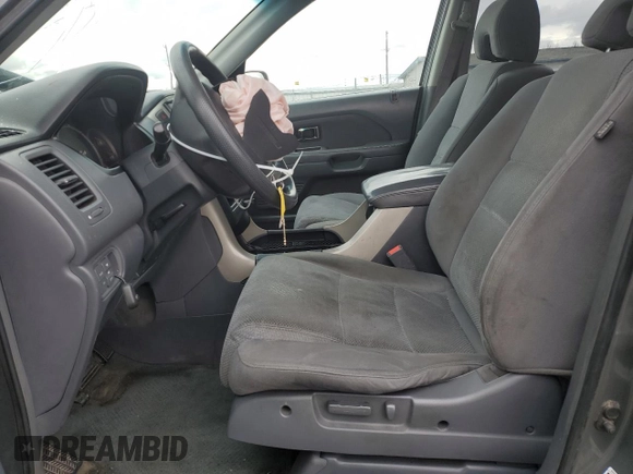 2007 Honda Pilot EX with VIN 2HKYF18437H528420, listed as a Copart auction lot 50230285 with Not Provided miles and Salvage Title. Bid and sale history available at DreamBid. Image 7.
