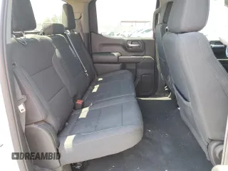 2022 Chevrolet Silverado 1500 Custom with VIN 1GCPABEK3NZ535764, listed as a Copart auction lot 53721735 with Not Provided miles and Salvage Title. Bid and sale history available at DreamBid. Image 10.