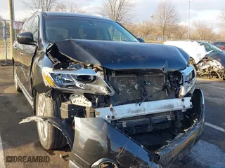 2015 Nissan Pathfinder Platinum with VIN 5N1AR2MM6FC666236, listed as a IAAI auction lot 41364384 with 117,730 mi miles. Bid and sale history available at carsss.com. Image 6.