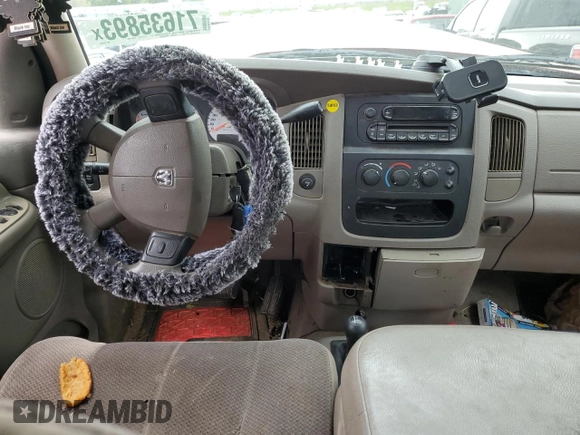 2005 Dodge 1500 SLT with VIN 1D7HU18D75S293403, listed as a Copart auction lot 74101914 with Not Provided miles and Non Repairable. Bid and sale history available at DreamBid. Image 8.
