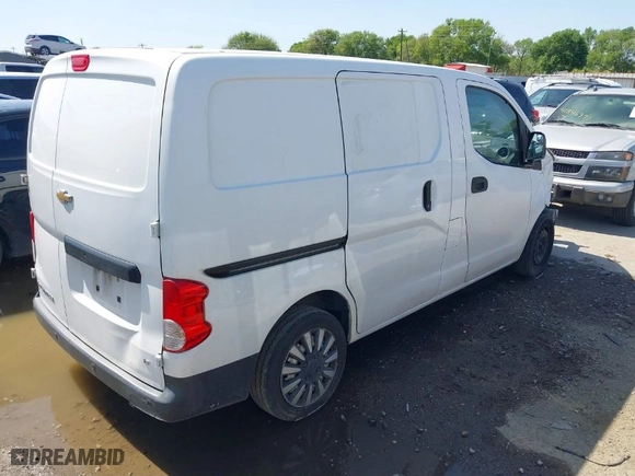 2017 Chevrolet City Express Cargo Van LT with VIN 3N63M0ZN0HK700537, listed as a IAAI auction lot 41868324 with 204,110 mi miles. Bid and sale history available at carsss.com. Image 4.