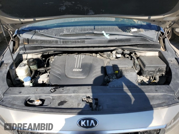 2016 Kia Sedona LX with VIN KNDMB5C16G6182730, listed as a Copart auction lot 66143314 with 126,488 mi miles and Clean Title. Bid and sale history available at carsss.com. Image 12.