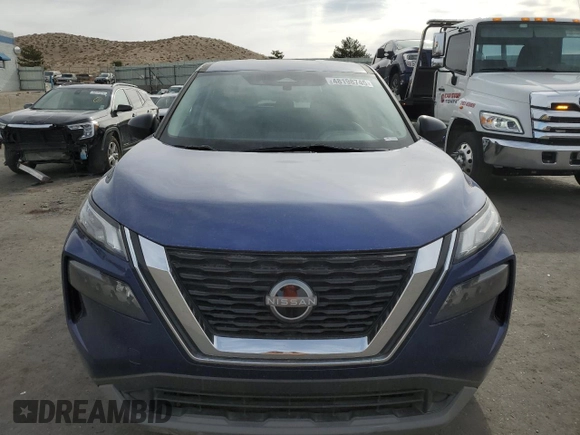 2023 Nissan Rogue S with VIN 5N1BT3AB9PC912647, listed as a Copart auction lot 48198745 with 21,824 mi miles and Salvage title. Bid and sale history available at DreamBid. Image 5.