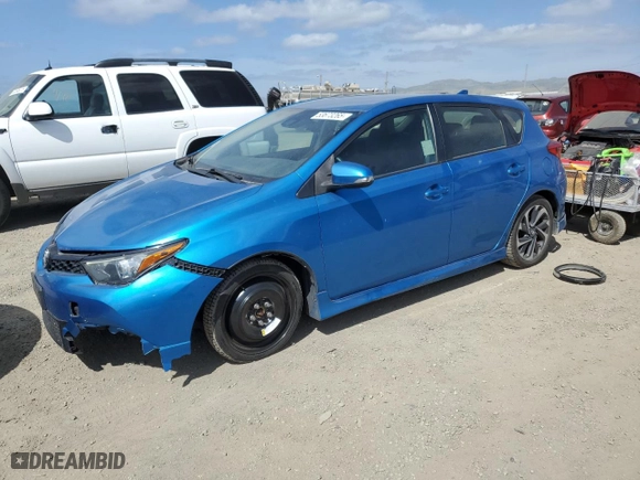 2018 Toyota Corolla iM with VIN JTNKARJE4JJ556372, listed as a Copart auction lot 53673265 with 122,909 mi miles and Salvage Title. Bid and sale history available at carsss.com. Image 1.