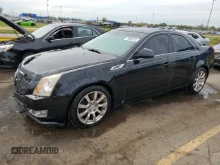 2008 Cadillac CTS RWD w/1SB with VIN 1G6DP57V480106235, listed as a Copart auction lot 73004914 with 158,654 mi miles and Clean Title. Bid and sale history available at carsss.com. Image 1.