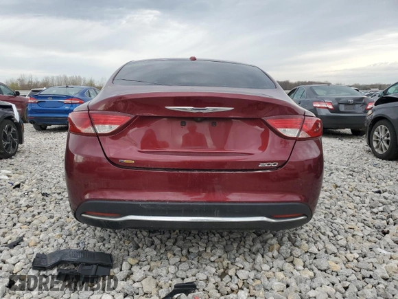 2016 Chrysler 200 Limited with VIN 1C3CCCAB3GN159568, listed as a Copart auction lot 53623595 with 159,513 mi miles and Clean Title. Bid and sale history available at carsss.com. Image 7.