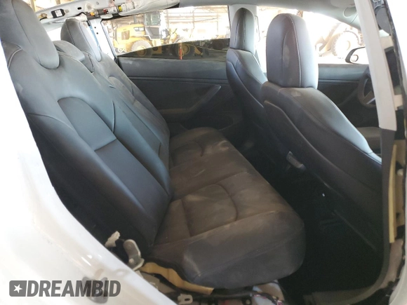 2019 Tesla Model 3 Mid Range with VIN 5YJ3E1EA0KF435613, listed as a Copart auction lot 86916314 with 25,663 mi miles and Salvage Title. Bid and sale history available at carsss.com. Image 10.
