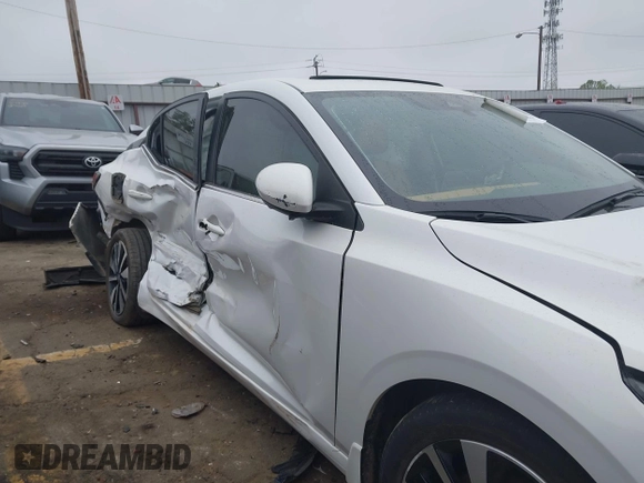 2024 Nissan Sentra SV with VIN 3N1AB8CVXRY230669, listed as a IAAI auction lot 41918791 with 46,000 mi miles and . Bid and sale history available at DreamBid. Image 13.
