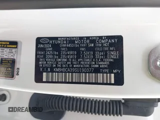 2025 Hyundai Kona с VIN KM8HBCA39SU190377, выставлен на аукционе IAAI как лот 42422763 с пробегом 3 131 миль миль и . История ставок и продаж доступна на DreamBid. Изображение 9.