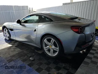 2021 Ferrari Portofino z VIN ZFF89FPA0M0259248, wystawiony jako Copart lot #43380195 z przebiegiem 6175 mil mil oraz Nie do naprawy. Historia ofert i sprzedaży dostępna na DreamBid. Obrazek 2.
