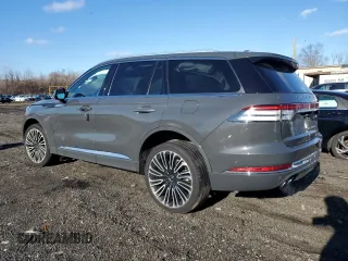 2020 Lincoln Aviator Black Label with VIN 5LM5J9XC7LGL08777, listed as a Copart auction lot 84043844 with 77,962 mi miles and Salvage title. Bid and sale history available at DreamBid. Image 2.