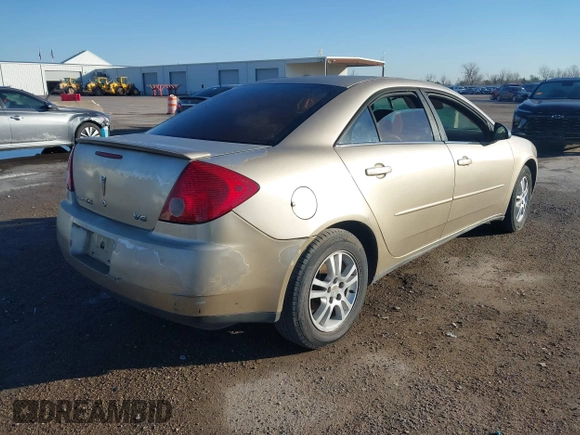 2006 Pontiac G6 6-Cyl with VIN 1G2ZG558964271627, listed as a IAAI auction lot 41754865 with Not provided miles and . Bid and sale history available at DreamBid. Image 4.