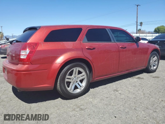 2006 Dodge Magnum R/T z VIN 2D4GV57256H121134, wystawiony jako Copart lot #49896945 z przebiegiem 83 640 mil mil oraz Szkody całkowita. Historia ofert i sprzedaży dostępna na DreamBid. Obrazek 3.