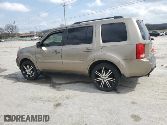 2011 Honda Pilot EX-L with VIN 5FNYF3H6XBB009644, listed as a Copart auction lot 49260375 with 252,049 mi miles and Clean Title. Bid and sale history available at carsss.com. Image 2.