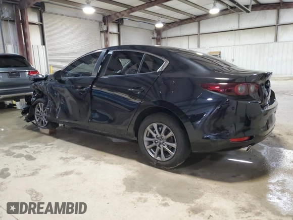 2024 Mazda 3 S with VIN 3MZBPAAM3RM423321, listed as a Copart auction lot 80955314 with 6,889 mi miles and Salvage Title. Bid and sale history available at DreamBid. Image 2.