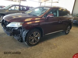 2014 Lexus RX 350 with VIN 2T2ZK1BA4EC133835, listed as a Copart auction lot 63265485 with 268,279 mi miles and Salvage title. Bid and sale history available at DreamBid. Image 1.