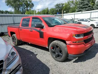 2018 Chevrolet Silverado 1500 Custom with VIN 3GCUKPEC7JG208655, listed as a Copart auction lot 66570414 with 0 mi miles and Salvage Title. Bid and sale history available at carsss.com. Image 4.