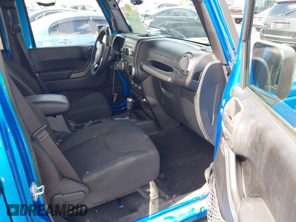 2015 Jeep Wrangler Unlimited Sport with VIN 1C4BJWDG1FL716400, listed as a IAAI auction lot 42645745 with 83,199 mi miles and . Bid and sale history available at DreamBid. Image 5.