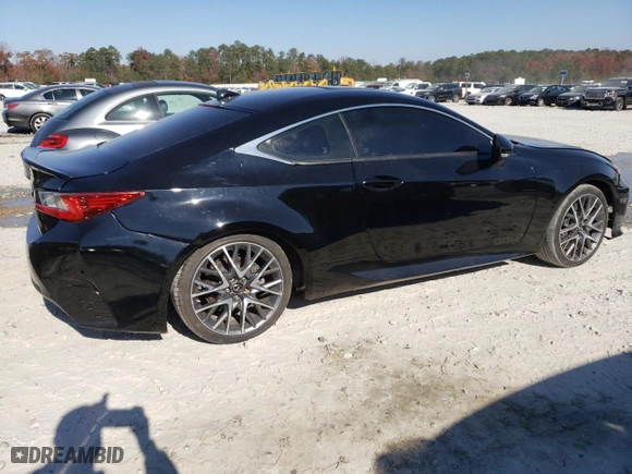 2015 Lexus RC 350 with VIN JTHHE5BC2F5006790, listed as a Copart auction lot 83512654 with 34,634 mi miles and Clean Title. Bid and sale history available at carsss.com. Image 3.