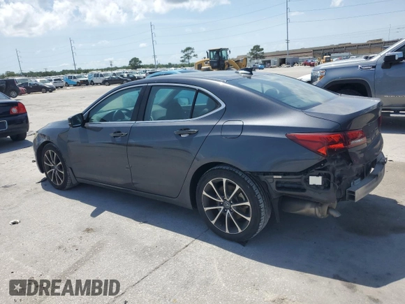 2016 Acura TLX Technology with VIN 19UUB2F58GA003079, listed as a Copart auction lot 55555105 with 148,295 mi miles and Salvage title. Bid and sale history available at DreamBid. Image 2.