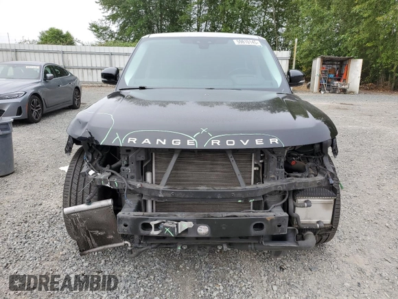 2018 Land Rover Range Rover HSE with VIN SALGS2RKXJA384818, listed as a Copart auction lot 59810145 with 77,855 mi miles and Salvage title. Bid and sale history available at DreamBid. Image 5.