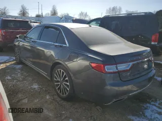 2017 Lincoln Continental Select with VIN 1LN6L9SP8H5636403, listed as a Copart auction lot 38826814 with 66,985 mi miles. Bid and sale history available at carsss.com. Image 2.