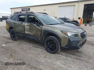 2022 Subaru Outback Wilderness with VIN 4S4BTGSD2N3235011, listed as a IAAI auction lot 41590760 with 47,721 mi miles and . Bid and sale history available at DreamBid. Image 1.
