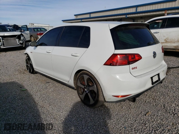 2015 Volkswagen Golf GTI Autobahn w/Performance Pkg with VIN 3VW447AU5FM056177, listed as a Copart auction lot 42242223 with 79,551 mi miles. Bid and sale history available at carsss.com. Image 2.