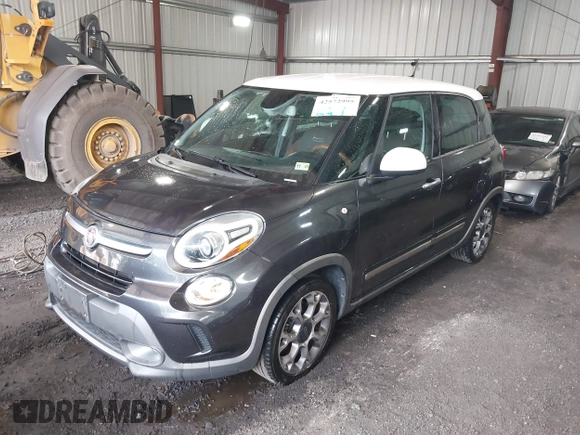 2014 FIAT 500L Trekking with VIN ZFBCFADH6EZ017800, listed as a IAAI auction lot 42572995 with 99,646 mi miles and . Bid and sale history available at DreamBid. Image 17.