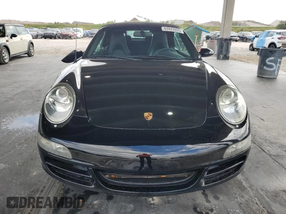 2005 Porsche 911 Carrera S with VIN WP0CB29935S765395, listed as a Copart auction lot 47472855 with 46,271 mi miles and Salvage Title. Bid and sale history available at DreamBid. Image 5.