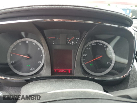 2014 GMC Terrain SLE with VIN 2GKALMEK0E6371255, listed as a Copart auction lot 56955595 with 135,475 mi miles and Salvage title. Bid and sale history available at DreamBid. Image 9.