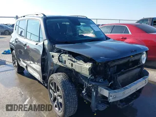 2017 Jeep Renegade Latitude with VIN ZACCJABB6HPG45899, listed as a IAAI auction lot 41531935 with 110,533 mi miles. Bid and sale history available at carsss.com. Image 1.