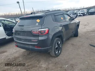2017 Jeep Compass Trailhawk with VIN 3C4NJDDBXHT630533, listed as a IAAI auction lot 41668105 with 37,036 mi miles and . Bid and sale history available at DreamBid. Image 4.