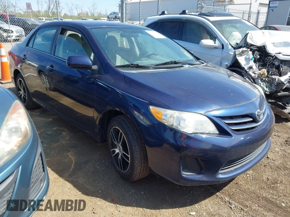 2013 Toyota Corolla L with VIN 2T1BU4EE8DC968321, listed as a IAAI auction lot 42048769 with 178,372 mi miles. Bid and sale history available at carsss.com. Image 1.