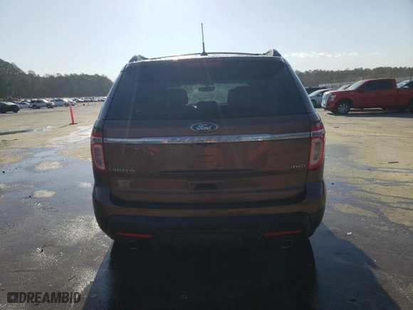 2011 Ford Explorer Limited with VIN 1FMHK8F85BGA14992, listed as a Copart auction lot 48578795 with 224,380 mi miles and Salvage Title. Bid and sale history available at carsss.com. Image 6.